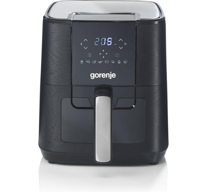 Мультипеч Gorenje 1350Вт, чаша-5.4л, сенсорне управл., 8 авто. программ, пластик+металл, чорний