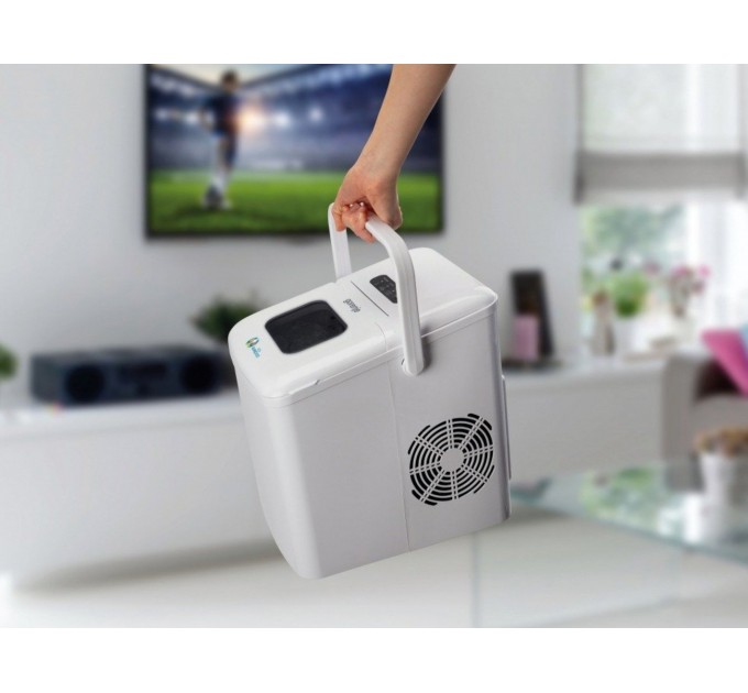 Льдогенератор бытовой Gorenje, 12кг/сутки, 1.8л, дисплей, белый