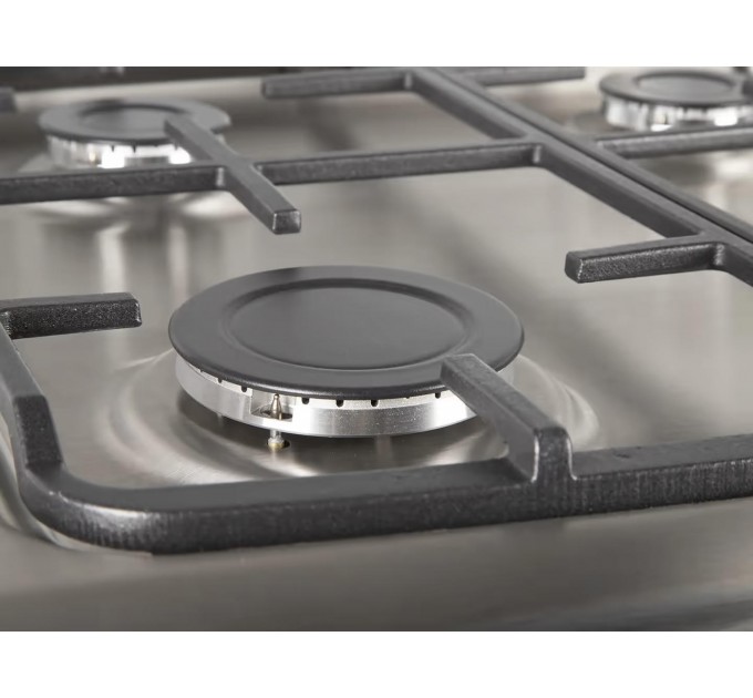 Плита Hansa комби, 62л, 50x60см, дисплей, конвекция, чугун, нерж