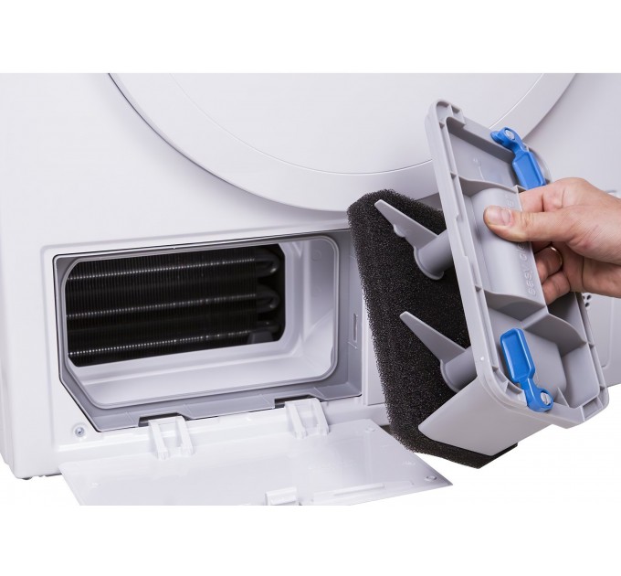 Сушильная машина Bosch тепловой насос, 8кг, A+, 60см, дисплей, белый