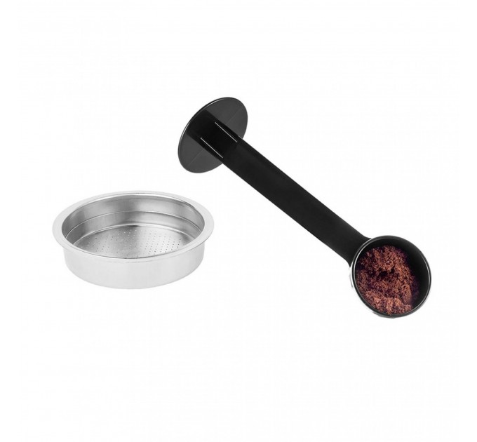 Кавоварка Catler капсульна Porto 0.8л, капсули, мелена кава, механічне керування, чорно-мідний