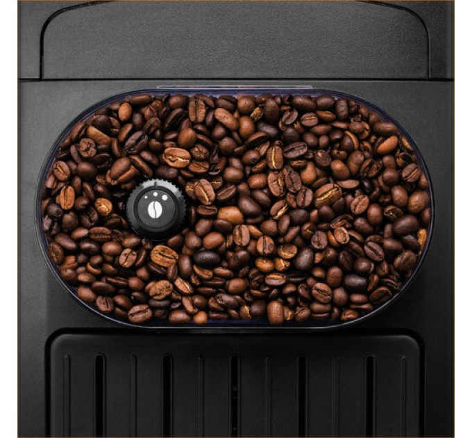 Кавомашина Krups Arabica 1.7л, зерно, ручний капучинатор, LED - дисплей, авторецептів - 3, свій рецепт, чорний