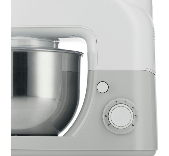 Кухонная машина Gorenje 800Вт, чаша-металл, корпус-металл, насадок-3, белый