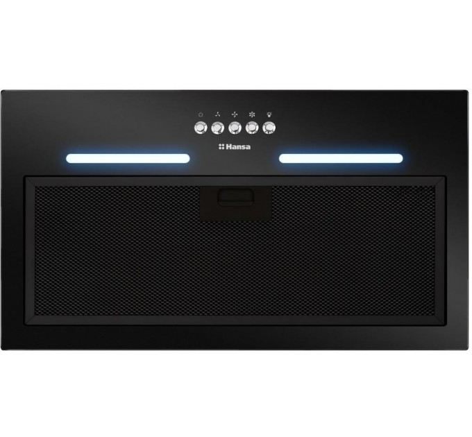 Витяжка Hansa вбудована, 55см, 400м.куб/год., чорна