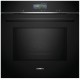 Духовой шкаф Siemens электрический, 67л, A, дисплей, конвекция, пиролиз, ф-ция СВЧ, черный