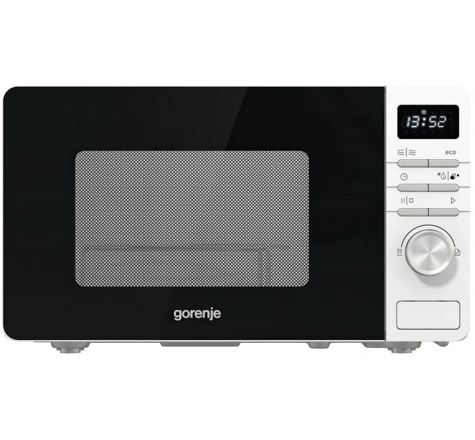Микроволновая печь Gorenje, 20л, электр. управл., 800Вт, дисплей, белый