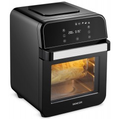 Мультипіч Sencor Vita, 1500Вт, об'єм-12л, сенсорне управл., 60-200°C, нержав.сталь/пластик, чорний