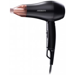 Фен ARDESTO HD-Y120T/ дорожный/1200Вт/складная ручка/2 скорости/ 2 темп.режима/черный