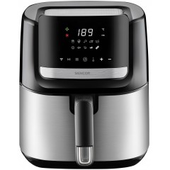 Мультипечь Sencor Vita, 1600Вт, чаша-6.5л, сенсорное управл., 10 программ, нерж. сталь, пластик, черный