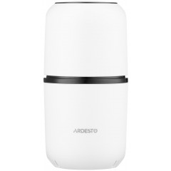 Кавомолка ARDESTO роторна 150Вт, об'єм зерен-80г, пластик, білий