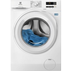 Стиральная машина Electrolux фронтальная, 8кг, 1400, A, 58см, дисплей, инвертор, белый