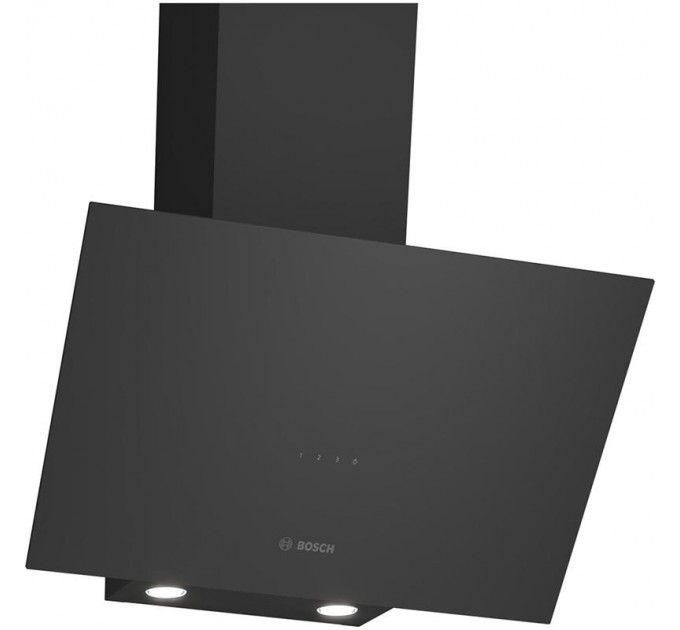 Вытяжка Bosch наклонная, 60см, 400 м.куб/ч, черный