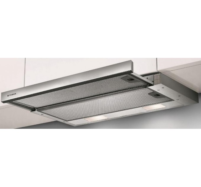Витяжка Faber телескопічна, 50см, 701м.куб/год, Flexa Ng Hip Am A50, нерж