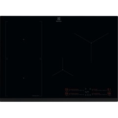 Варочная поверхность Electrolux индукционная, 71см, расширенная зона, датчик кипения, Fry sensor, Hob2Hood, черный