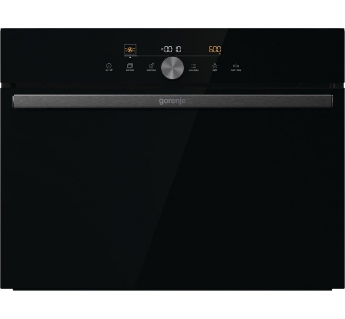 Духовой шкаф Gorenje электрический компактный, 50л, A+, дисплей, ф-ция СВЧ, черный