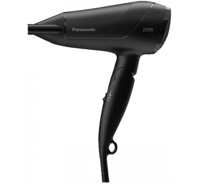 Фен Panasonic дорожный, 2000Вт, режимов-3, черный