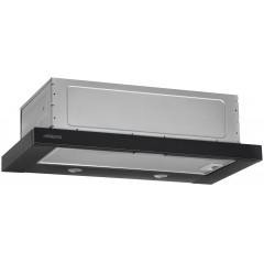 Витяжка ARDESTO телескопічна, 60см, 450м3ч, метал, 2х1Вт LED, кнопкове, чорний