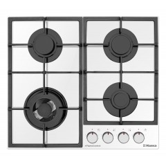 Варочная поверхность Hansa газовая, 59см, чугун, белый