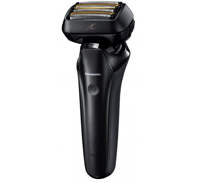 Бритва електр. Panasonic сіткова, 14000 об/хв, бритв.головок-6, Li-Ion, сух.+волог., тример, чехол, чорний