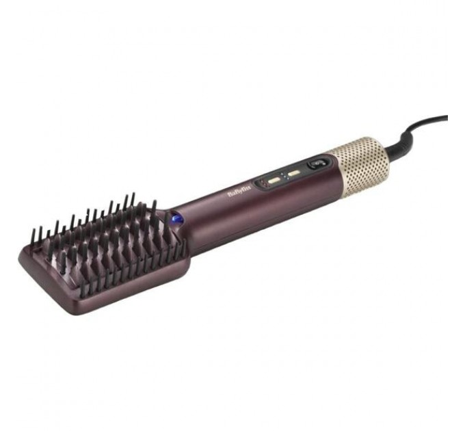 Фен-щетка Babyliss Air Power, 900Вт, режимов-3, хол. обдув, 2 насадки, фиолетовый