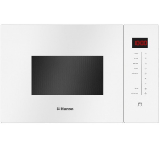 Вбудовувана мікрохвильова піч Hansa, 25л, функц. мікрохв., гриль, диспл., білий