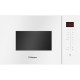 Вбудовувана мікрохвильова піч Hansa, 25л, функц. мікрохв., гриль, диспл., білий