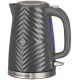Электрочайник Russell Hobbs Groove Grey 1.7л, Strix, пластик, серый