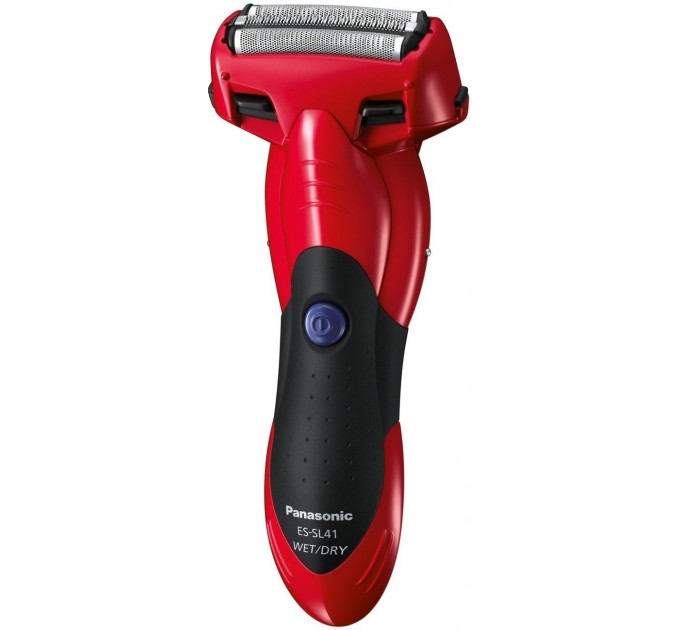 Бритва електр. Panasonic сіткова, 7600  об/хв, бритв.головок-3, Li-Ion, сух.+волог., тример, чорно-червоний