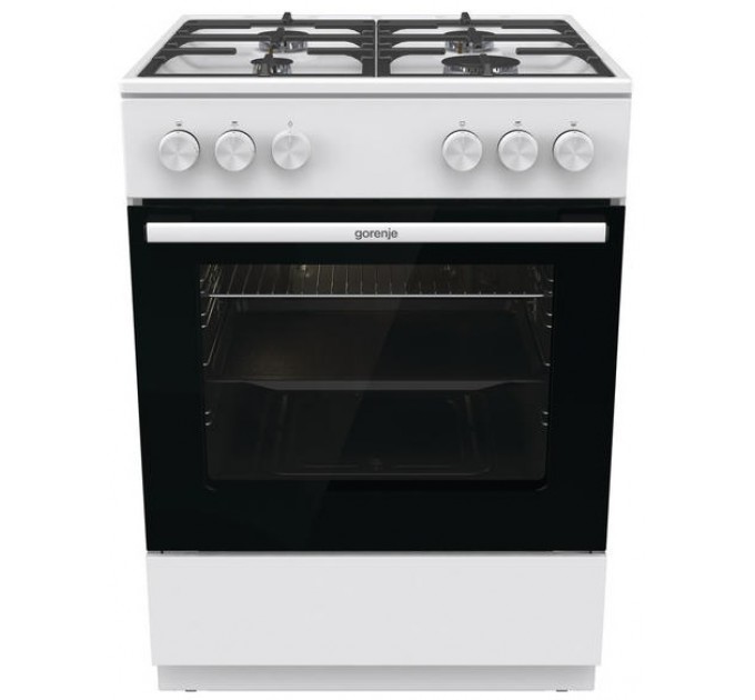 Плита Gorenje газова, 72л, 60x60см, чавун, білий