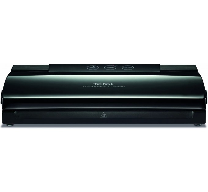 Вакууматор Tefal Classic для пакетів, 35см, електронне керування, +18 пакетів,, пластик, чорний