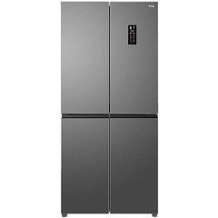 Холодильник TCL многодверный, 185х84х68, холод.отд.-301л, мороз.отд.-169л, 4 дв., A++, NF, инв., диспл внешн., зона св-ти, нерж