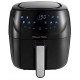 Мультипечь Russell Hobbs SatisFry Air Medium, 1350Вт, чаша-4л, сенсорное управл., алюминий/пластик, черно-серый
