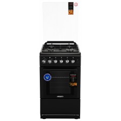 Плита ARDESTO комби, 52л, 50x60см, конвекция, чугун, подсветка, форсунки LPG (подключение газового баллона), черный