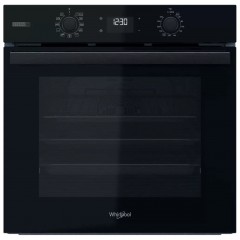 Духовой шкаф Whirlpool электрический, 71л, A+, дисплей, конвекция, телескопические направляющие, пар, черный