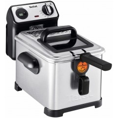 Фритюрниця Tefal Filtra Pro, 2400Вт, ємність-3л, механічне керув., від 150°C до 190°C нержавіюча сталь, черный