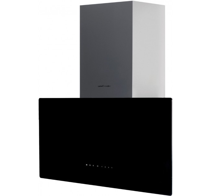 Вытяжка наклонная Cata&Can Roca, 80см, 1400м.куб/ч, Greco 80 bk, черный