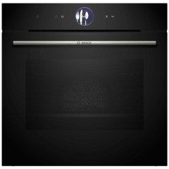 Духова шафа Bosch електрична, 71л, A+, дисплей, конвекція, піроліз, чорний