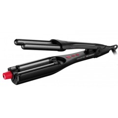 Плойка Rowenta Karl Lagerfeld Waves Addict Hair Waver для волн , >230Вт, темп.режимов-6, 120-210С, вращение, керам., черн.