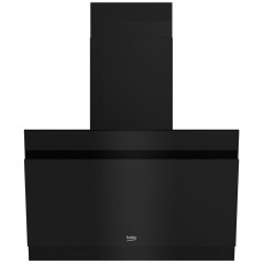 Вытяжка Beko наклонная, 60см, 405м.куб/ч, черный