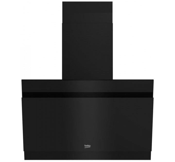 Вытяжка Beko наклонная, 60см, 405м.куб/ч, черный