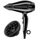Фен Babyliss Compact Pro, 2400Вт, режимов-3, дифузор, иониз-я, хол. обдув, черный