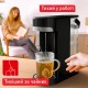 Електрочайник-диспенсер Tefal Instant Hot Water 2л, 5 темп.реж, миттєве нагрівання, сенc. управління, чорний