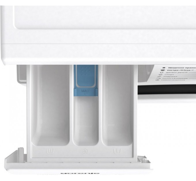 Пральна машина Gorenje фронтальна, 6кг, 1000, A+++, 43.5см, дисплей, пар, інвертор, білий