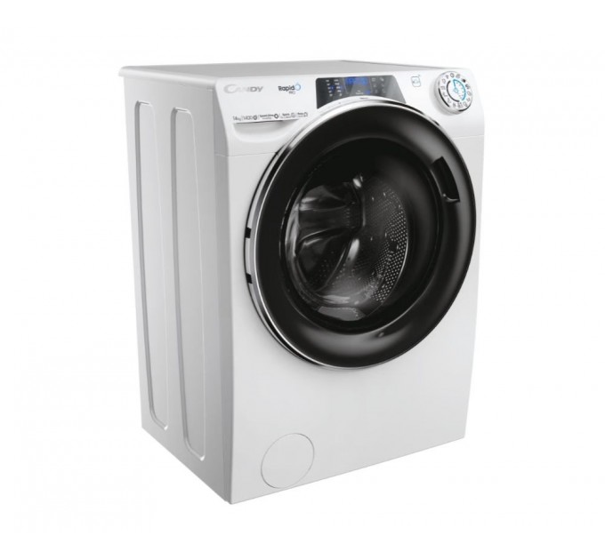 Стиральная машина Candy фронтальная, 14кг, 1400, A+++, 67см, дисплей, пар, инвертор, белый
