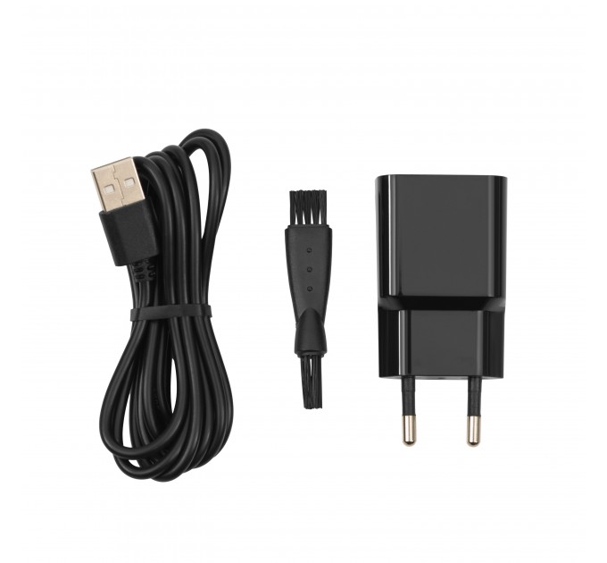 Бритва електр. ARDESTO SHRR-B5WDR роторная, 5Вт, бритв.головок-3, Li-Ion, сух.+влажн., черный