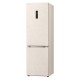 Холодильник LG з нижн. мороз., 186x60х68, холод.відд.-234л, мороз.відд.-110л, 2дв., E, NF, інв., диспл зовн., Fresh Сonverter, Metal Fresh, бежевий