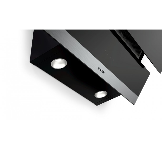 Вытяжка Bosch наклонная, 60см, 900м.куб/ч, черный