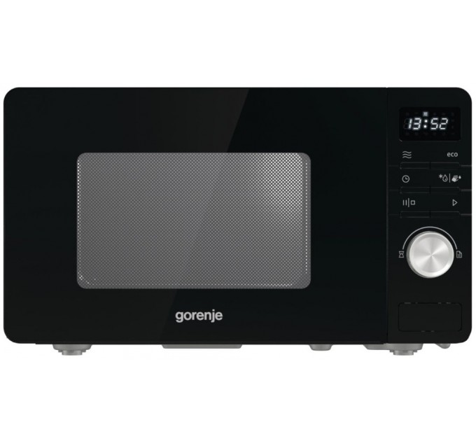 Микроволновая печь Gorenje, 20л, электр. управл., 800Вт, дисплей, черный