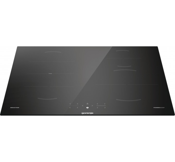 Варочная поверхность Gorenje индукционная, 60см, PowerBoost, TouchControl, обьединение конфорок, черный