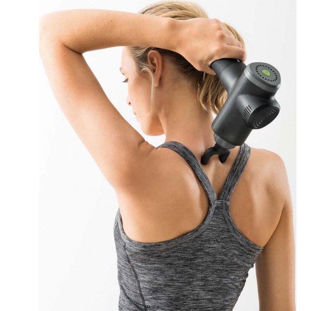 Массажер Beurer для тела, литий-ионный аккум., фасциальный, 6 насадок, черный